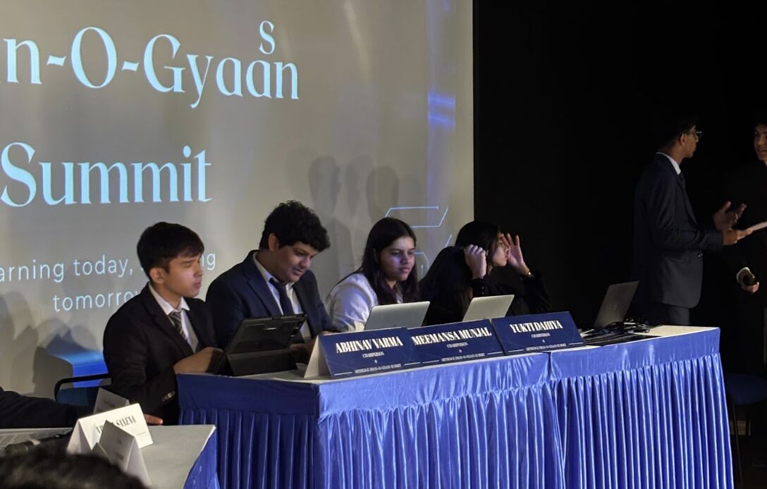 Chairing a session at a student summit