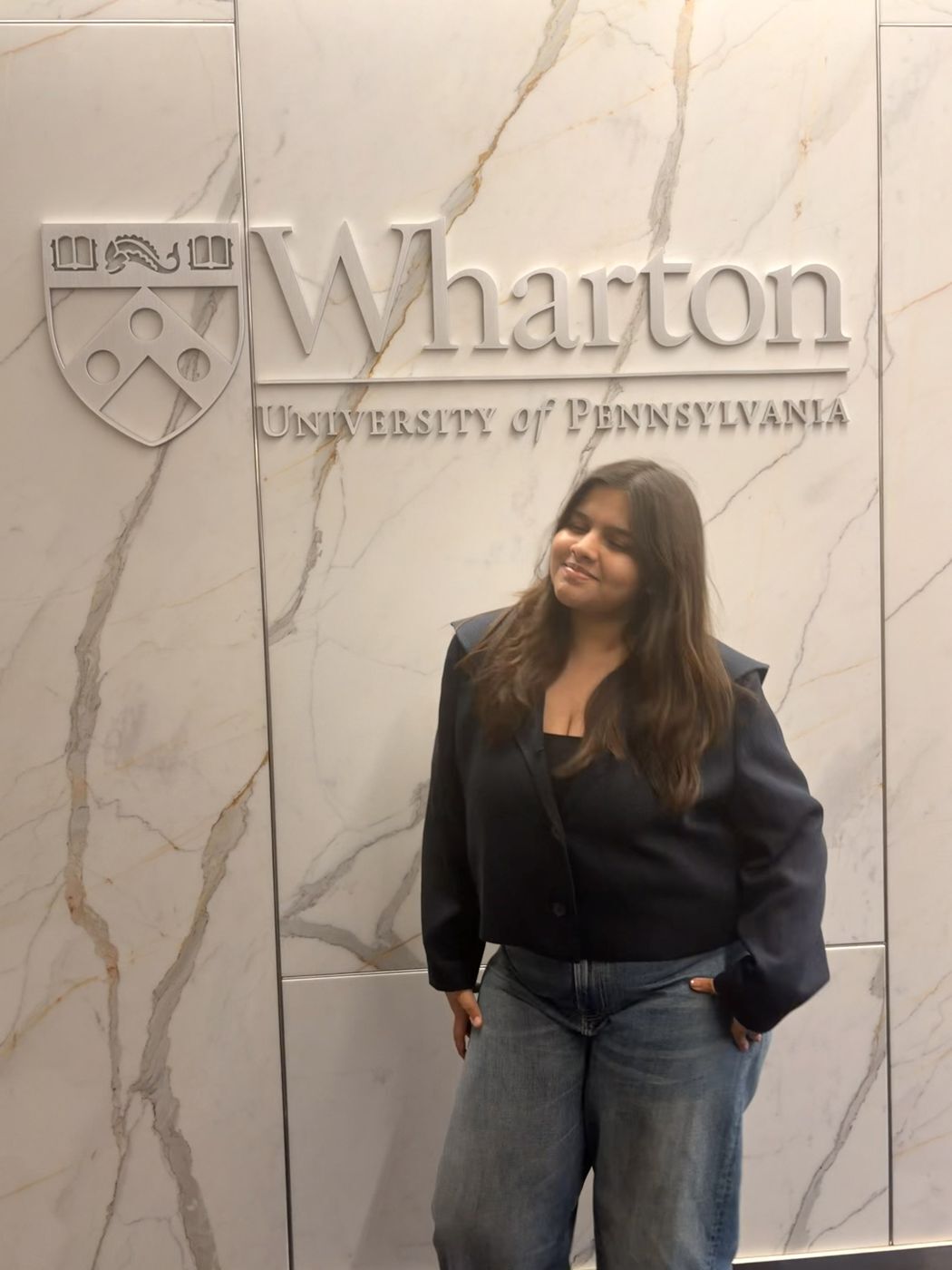 At the Wharton School, University of Pennsylvania